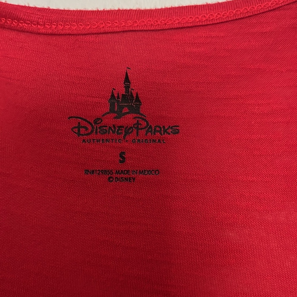 Disney Parks Red Top - Picture 2 of 4